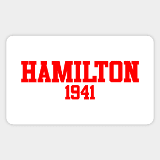 Hamilton 1941 (variant) Sticker